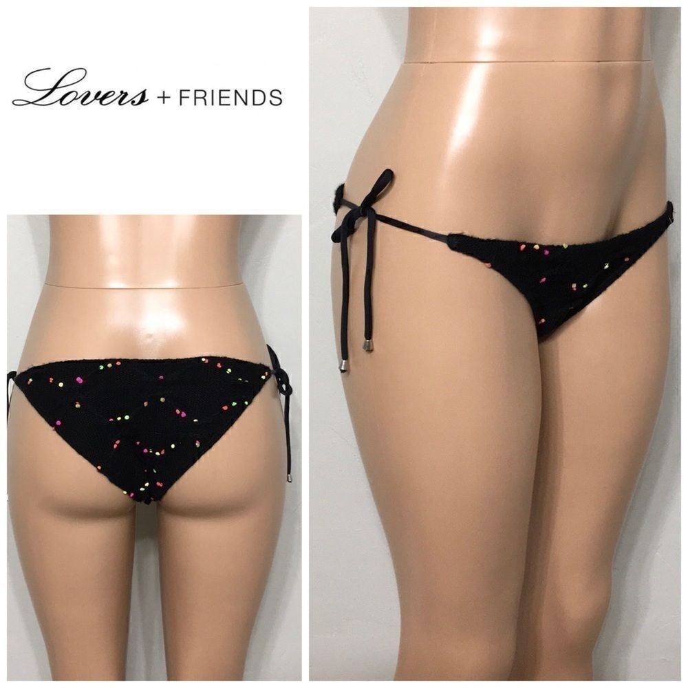 Lovers + Friends sweater bikini bottoms. New